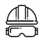 Service icon health and safety